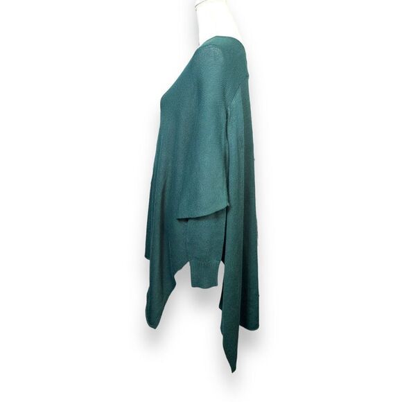 RDI Sleeved Poncho Sweater Enchanted Forrest Green NWT - Picture 3 of 6